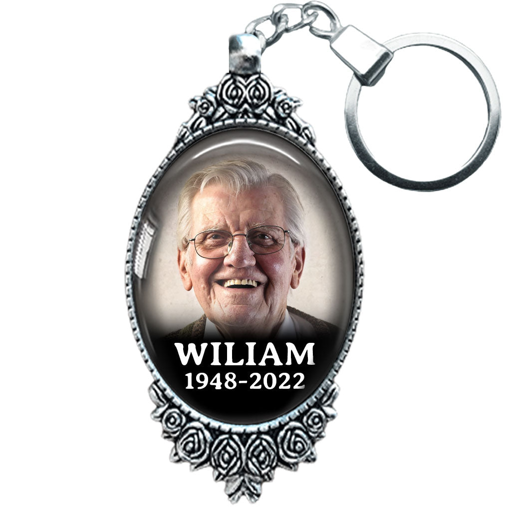 Memorial Photo Keychain