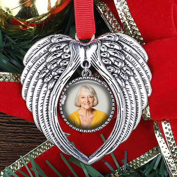 Personalized Angel Wings Ornament